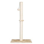 88 cm Cream Cat Scratching Post / Pole – Plush & Sisal