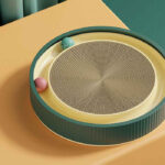 Interactive Cat Scratching Board with Ball & Scratch Bowl (Green / XL)