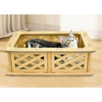 Rectangular Crate‑Style Cat Scratcher & Relaxation Pad